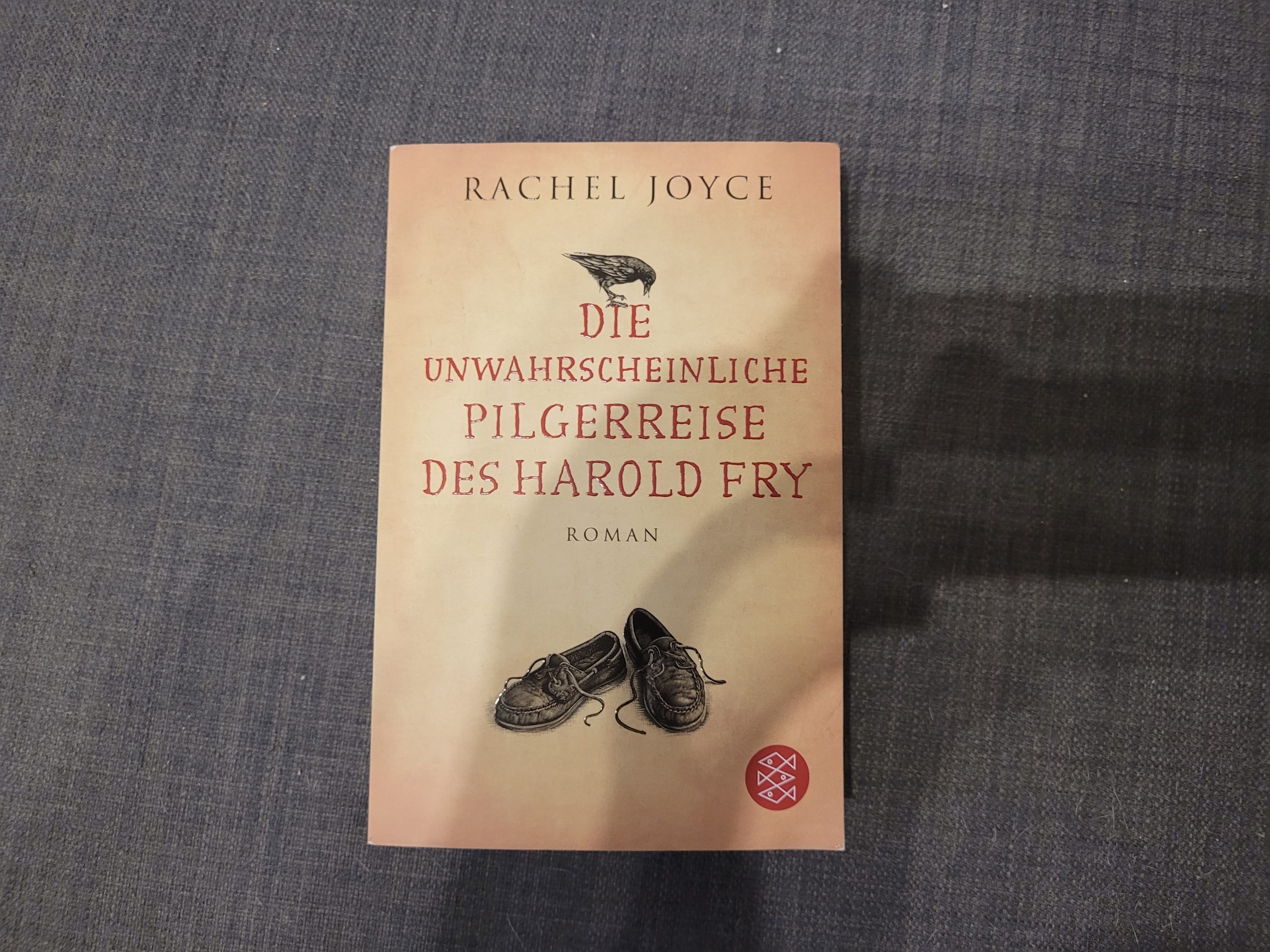 Buchcover Rachel Joyce "Die unwahrscheinliche Pilgerreise des Harold Fry"